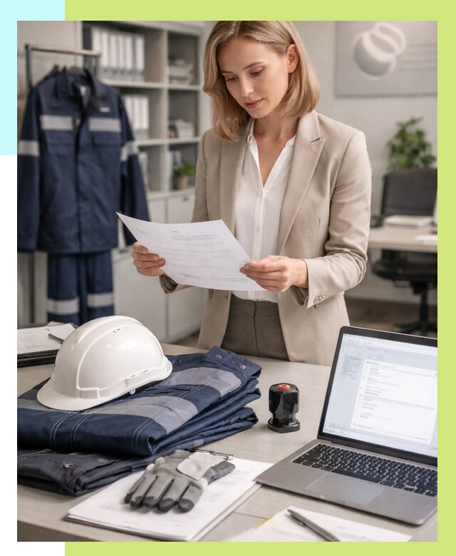 Сертификация спецодежды в Лангепасе от 7070 р. | Алешин-Лнг