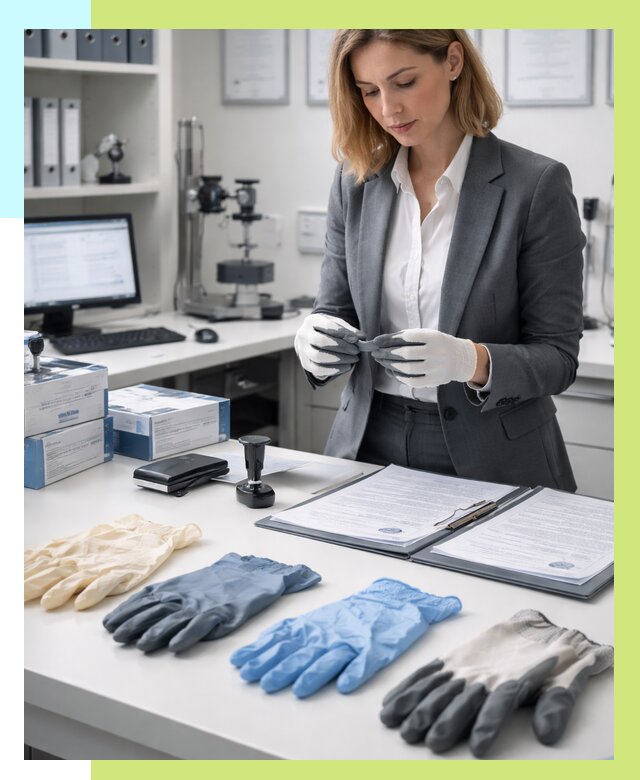 Сертификация перчаток в Лангепасе от 8585 р. | Алешин-Лнг