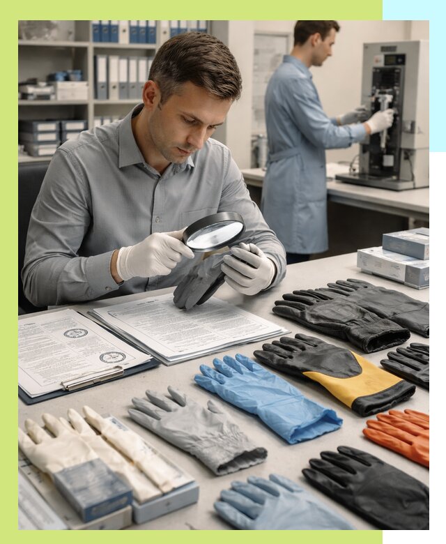 Сертификация перчаток и средств защиты продукции в Лангепасе