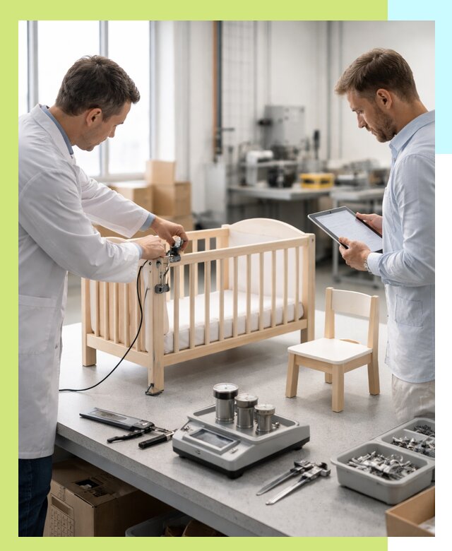 Сертификация детской мебели и проверка безопасности в Лангепасе