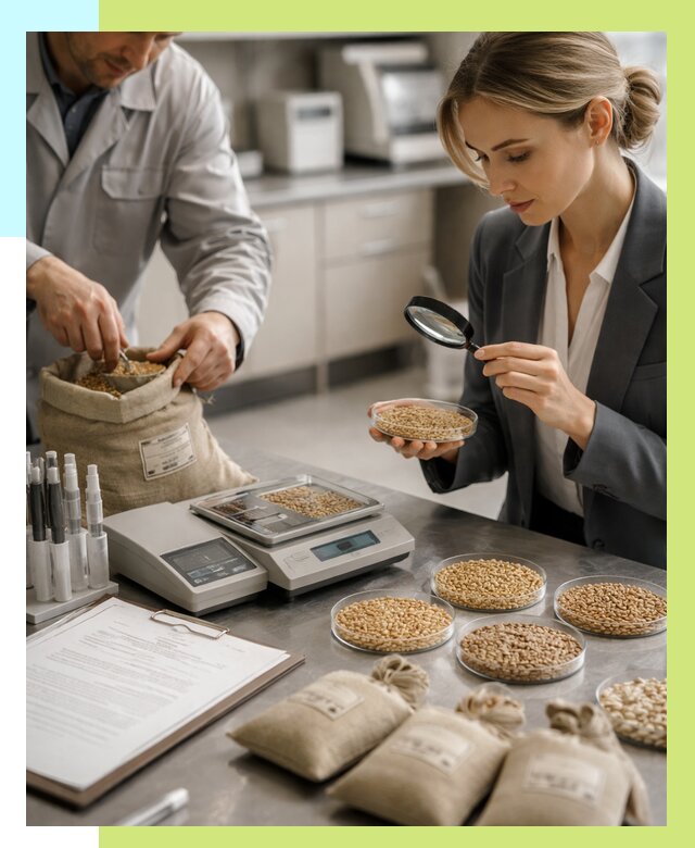 Сертификация зерна в Лангепасе по цене от 15150 р. | Алешин-Лнг