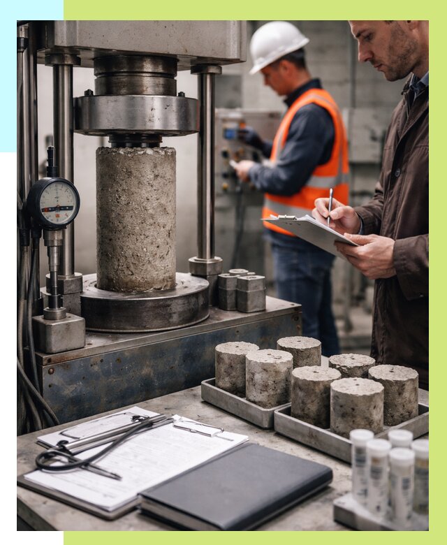 Сертификация бетона в Лангепасе от 30300 р. сертификат | Алешин-Лнг