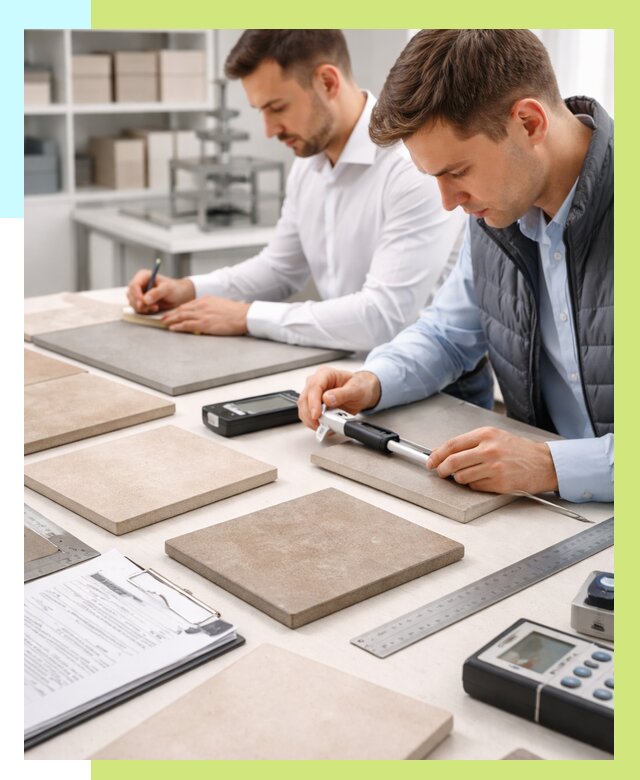 Сертификация плитки в Лангепасе от 25250 р. | Алешин-Лнг гарантия