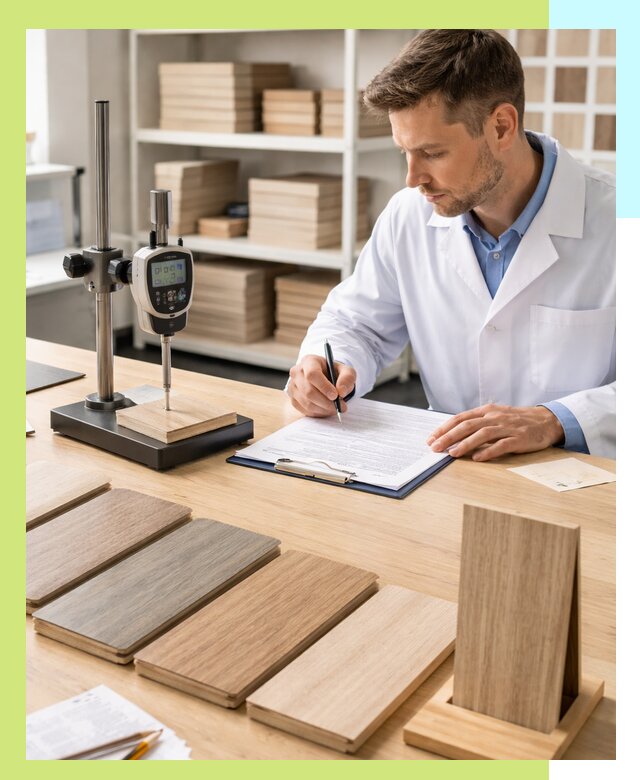 Сертификация ламината с испытаниями и оформлением документов в Лангепасе