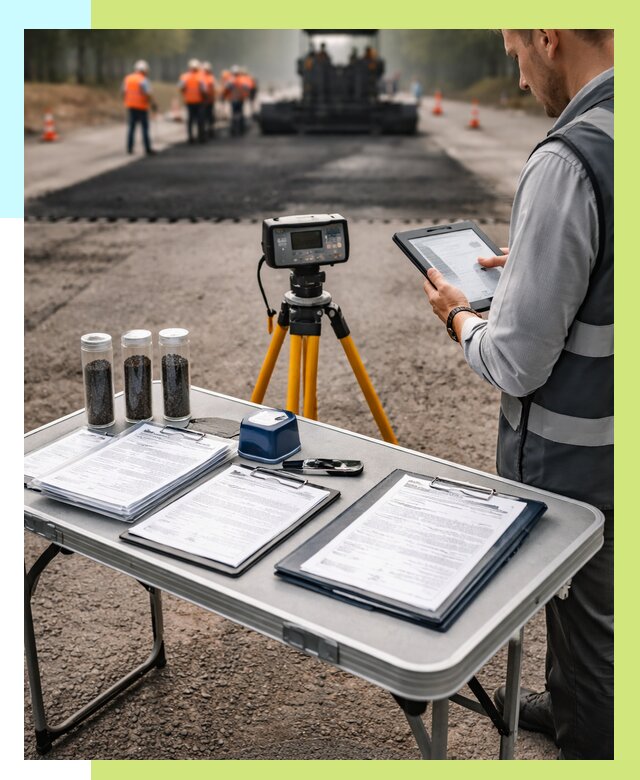 Сертификация асфальта в Лангепасе от 25250 р. | Алешин-Лнг