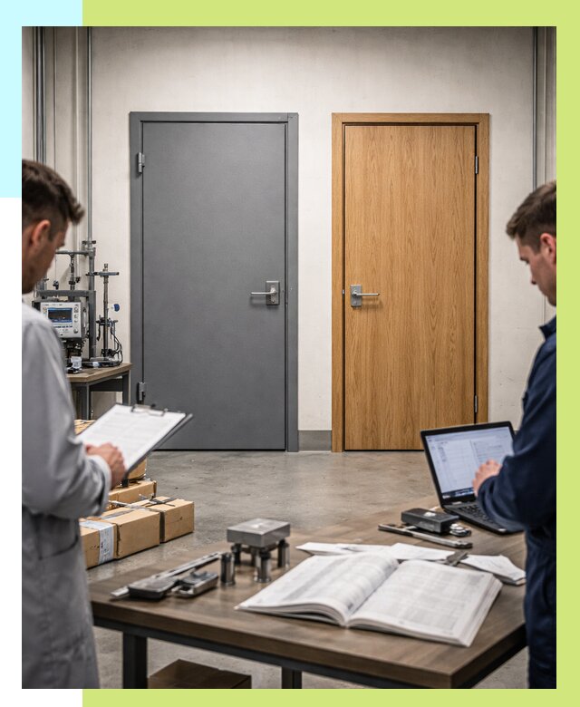 Сертификация дверей в Лангепасе от 8080 р. под ключ | Алешин-Лнг
