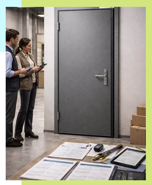 Сертификация противопожарных дверей в Лангепасе от 9090 р. | Алешин-Лнг