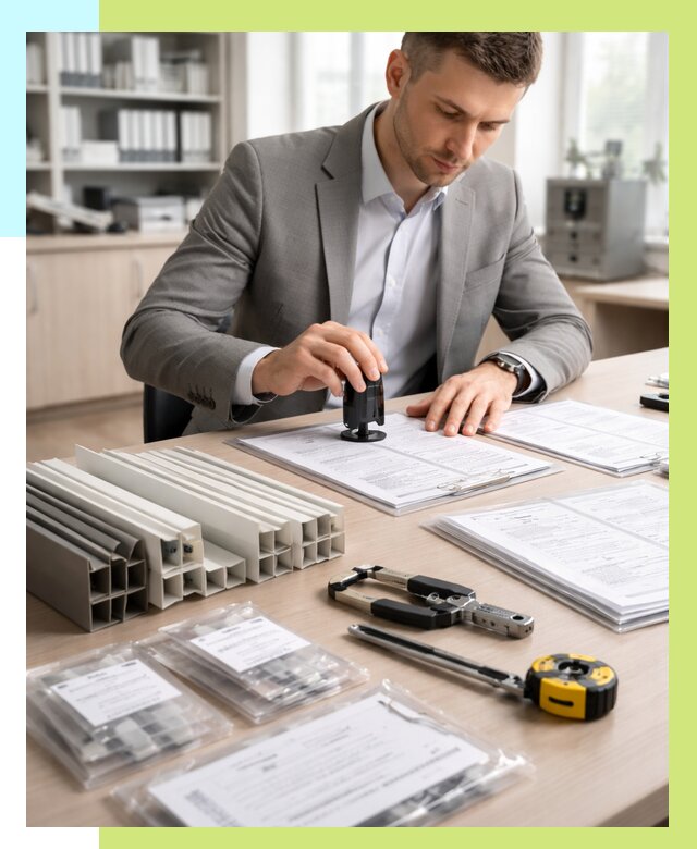 Сертификация ПВХ продукции в Лангепасе от 8585 р., Алешин-Лнг