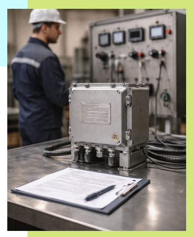 Сертификация взрывозащищенного оборудования в Лангепасе от 35350 р. | Алешин-Лнг