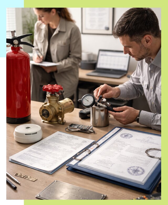 Сертификация пожарного оборудования в Лангепасе от 15150 р.|Алешин-Лнг