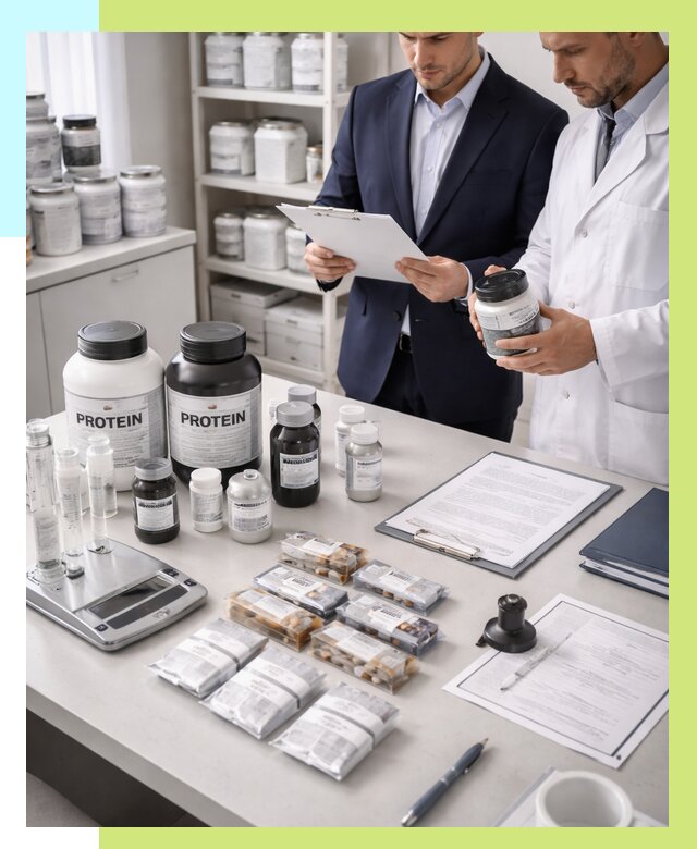 Сертификация спортивного питания в Лангепасе от 15150 р., Алешин-Лнг