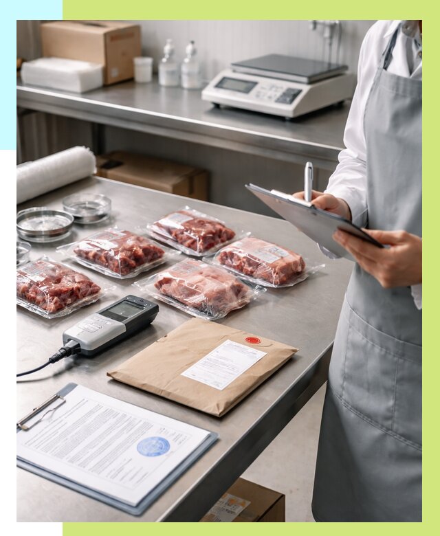 Сертификат на мясо и декларация в Лангепасе от 8585 р. | Алешин-Лнг