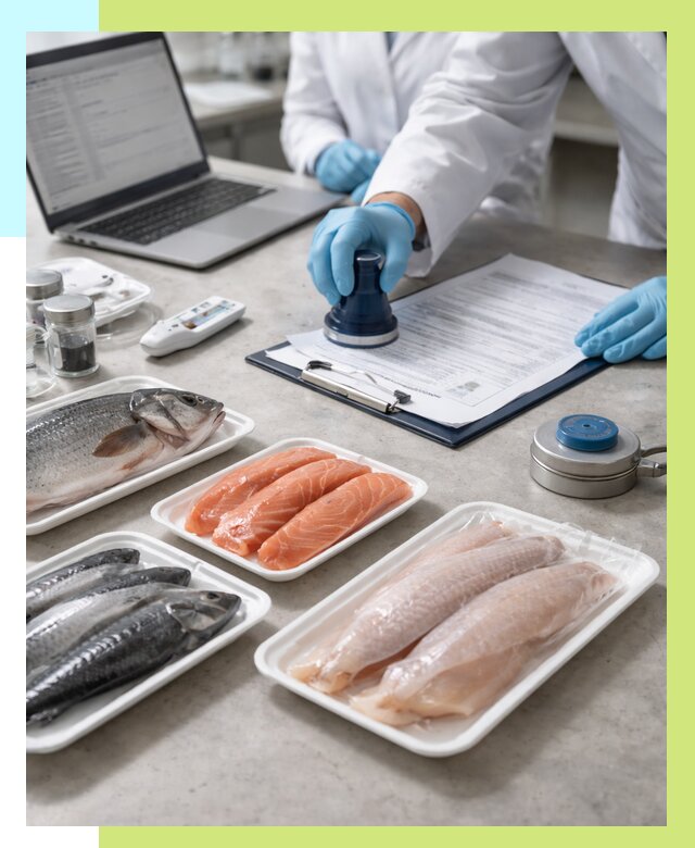 Сертификация рыбы и сертификат в Лангепасе от 15150 р. | Алешин-Лнг