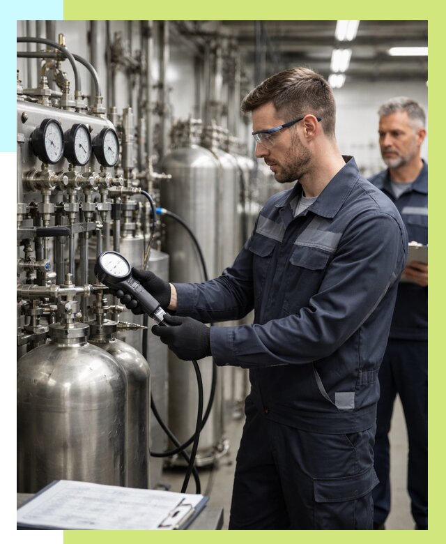 Сертификация оборудования под давлением в Лангепасе от 45450 р.|Алешин-Лнг