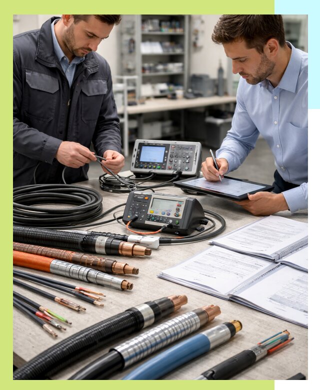 Сертификация кабеля и электропроводки в Лангепасе под ключ