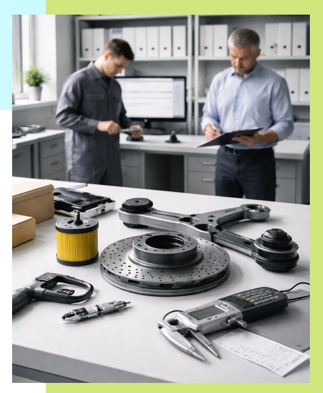 Сертификация автозапчастей в Лангепасе от 25250 р. | Алешин-Лнг