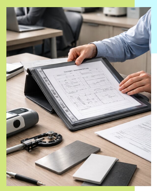 Оформление паспорта материала для продукции в Лангепасе