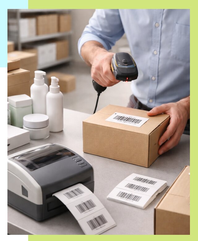 Штрихкодирование продукции в Лангепасе от 4545 р. | Алешин-Лнг