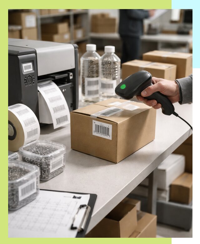 Штрихкодирование продукции и маркировка для продажи в Лангепасе