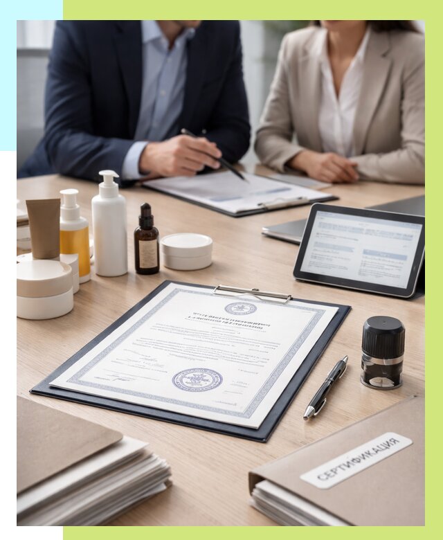 Сертификат на товар в Лангепасе от 7575 р. быстро | Алешин-Лнг