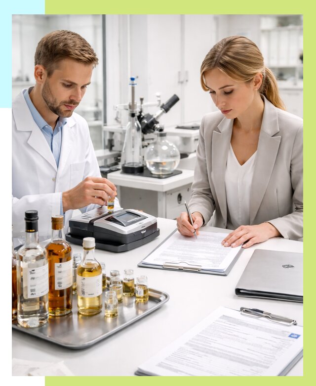 Заключение о спиртосодержании в Лангепасе, от 5050 р., Алешин-Лнг