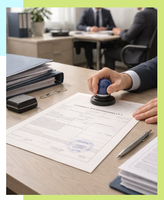 Сертификат происхождения СТ 1 в Лангепасе от 4545 р. | Алешин-Лнг