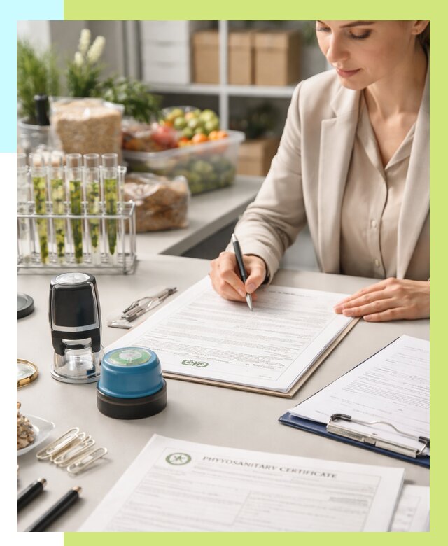 Фитосанитарный сертификат оформить в Лангепасе от 4545 р. | Алешин-Лнг