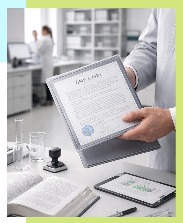 Сертификат GMP в Лангепасе под ключ от 85850 р. | Алешин-Лнг