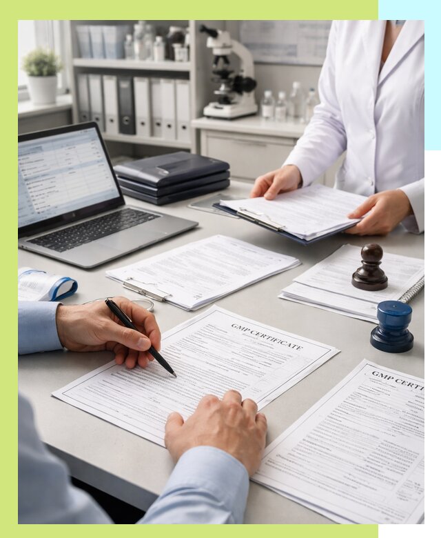 Оформление сертификата GMP в Лангепасе для фармпроизводства