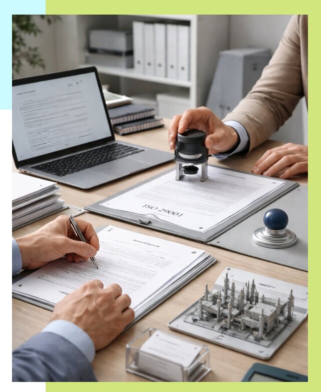 Сертификат ISO 29001 в Лангепасе под ключ от 75750 р. | Алешин-Лнг