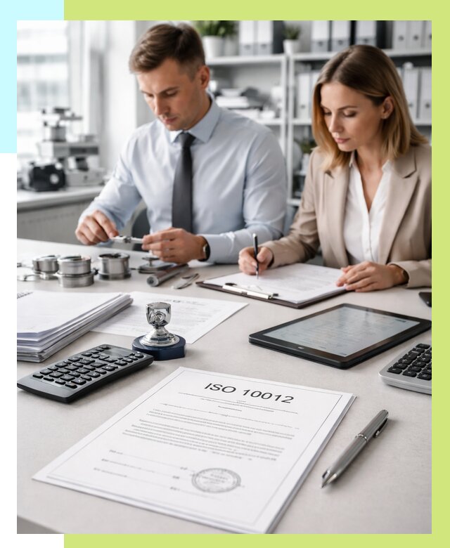 Сертификат ISO 10012 в Лангепасе от 25250 р. — Алешин-Лнг