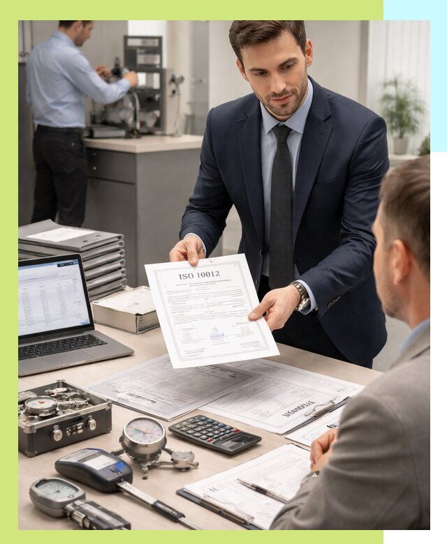 Выдача сертификата ISO 10012 по требованиям метрологии в Лангепасе
