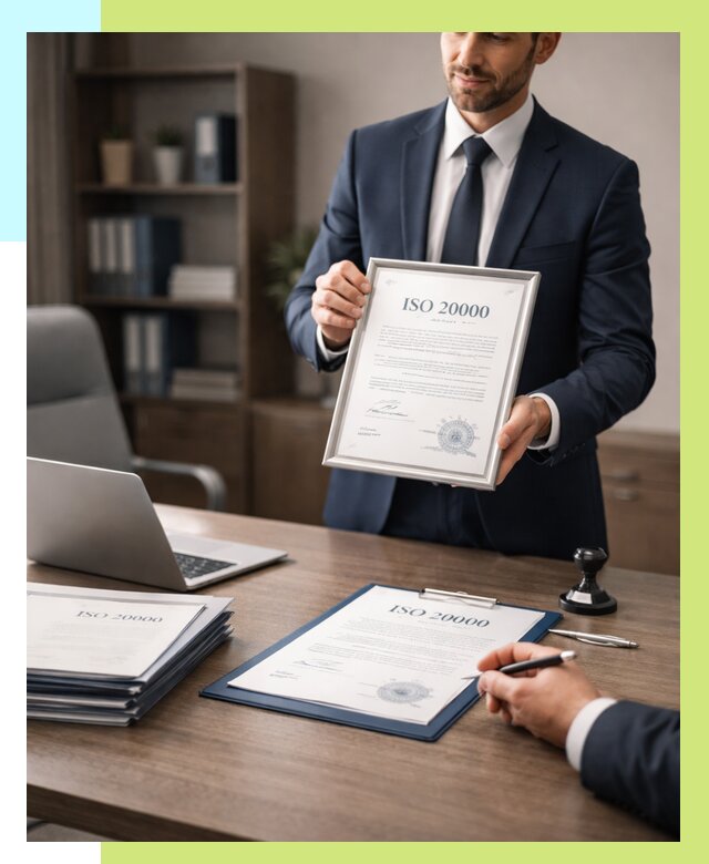 Сертификат ISO 20000 в Лангепасе под ключ от 121200 р., Алешин-Лнг